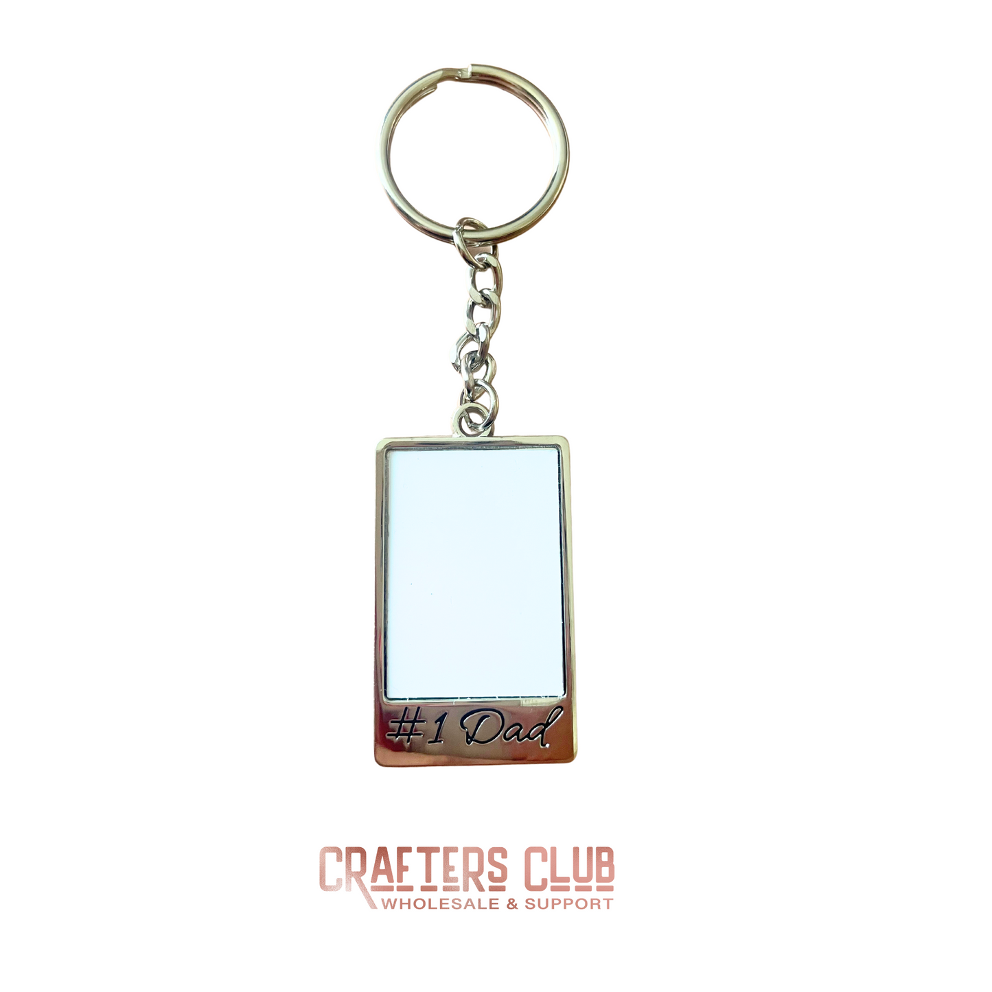 Sublimation No1 Dad Key ring